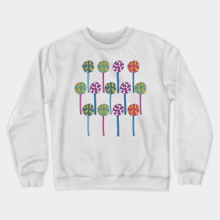 Cute Colorful Lollipop Crewneck Sweatshirt